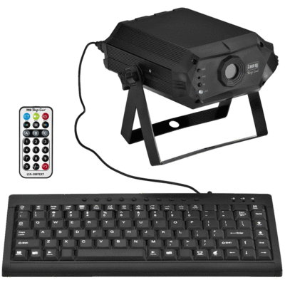 LSX-300TEXT Laser Light Show With Remote And Keyboard