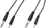ACM-2635 3.5mm to 6.3mm Mono or Stereo Cable 2M 