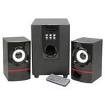 Compact 2.1 Speaker System With USB/SD/FM 