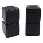 Pair Of 2-way Stereo Satellite Speakers - Silver - 100.011 - 