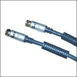 High End Gold Plated F-Plug To Plug Video Lead - 5.0m - 107.640 - 