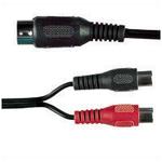 5 Pin Din Plug To 2x RCA Phono Sockets 0.2M 