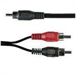 RCA Phono Plug to 2x RCA Phono Plugs 1.2m