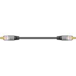 High Quality Gold Plated RCA Phono Plug - RCA Phono Plug - 1.0m - 109.100 - 