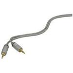 Stereo 3.5mm Jack Plug To Jack Plug Lead Silver link Collection - 1.5m - 