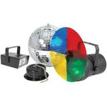 Disco Light Set 4 With 20cm Mirror Ball and Strobe 
