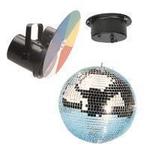 Disco Light Set 3 With 30cm Mirrorball 