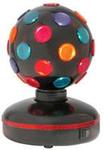 Rotating Disco Ball, 4- Colours, Free Standing 