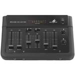 Monacor MPX-4200 Stereo Audio Mixer with Line & Mic Inputs 