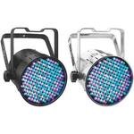 IMG Stageline LED Spotlights with Menu Control Black and Aluminium Version 