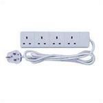 4-way Extension Lead 13A - 2m -