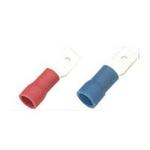 4.75mm Flat Blade Crimp Terminals <b>Red or Blue</b>