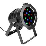 Professional PAR 56 DMX 18 x 1W LED RGB Par Can 