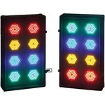 Soundlab Professional 2 x 8 Way LED Light Box 