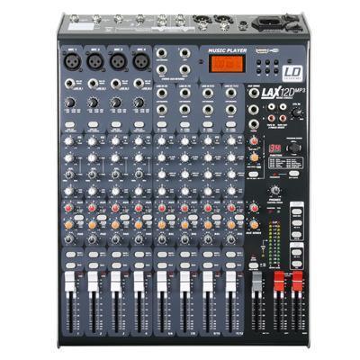 LD Systems LAX Series - Mixer 12-Channel with DSP & USB MP3 Player 