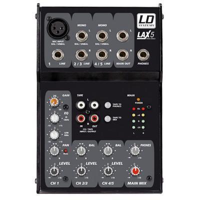 LD Systems LAX Series - Mixer 5-channel 