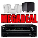 Onkyo TX-SR313, 5 x Polk OWM3 Speakers & PSW111 Subwoofer 