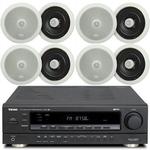 Teac AG-980 with 4 Pairs of Speakers for Ceiling 