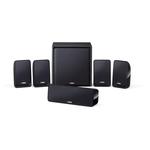 Yamaha NS-P20 5.1 Speaker Package Polished Black Powerful Subwoofer 