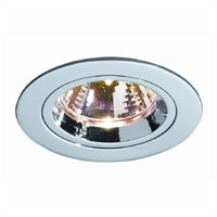 8.2cm Bayonet Ring Flush Mount Ceiling Light Various Colours