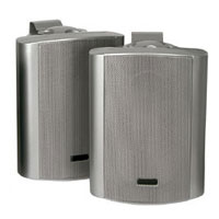 2-Way Stereo Speakers 100W Max - Silver