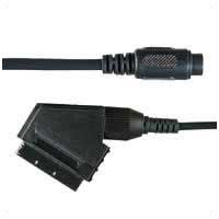 8 Pin Movie Plug To Scart Plug STEREO 3m