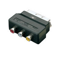 SCART Adaptor Plug Stereo Audio & Video In