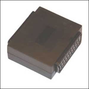 Scart Coupler Socket - Socket, Nickel Plated