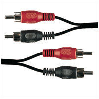 2 X RCA Phono Plugs To 2 X RCA Phono Plugs