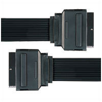 Scart Plug To Scart Plug Flatcable - 3m