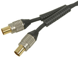 Masterclass Coaxial Plug to Coaxial Plug - 1.5m