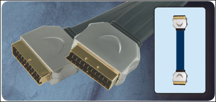 High Performance SCART Plug to SCART Plug Lead <B>Various Lengths</B>
