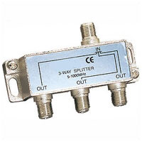 3-Way 1GHz Satellite Splitter