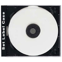 10 Blank Adhesive CD Labels