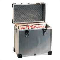 Deluxe Aluminium Vinyl Flight Case holds 50 x 12&acute;
