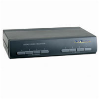 4-Way Stereo Audio/Video Switch
