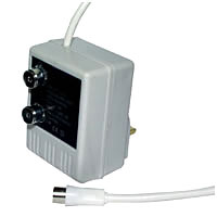 Plug In 2 x 10dB Gain TV Amplifier