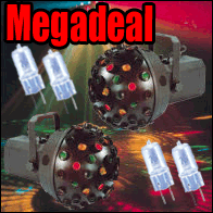 MEGADEAL: 2 x Honeycomb Lights w/ 4 x Spare Bulbs RRP �250