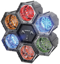 6 Linkable LED Light Pods with Controller