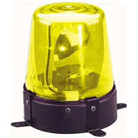 Yellow Rotating Warning Light