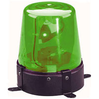 Green Rotating Warning Light
