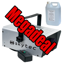 MEGADEAL 700W Smoke Machine with Remote & 5L Smoke Fluid