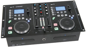 CDMX:2 Combined dual CD/MP3 player/mixer and amplifier