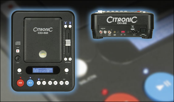 Citronic CD-S2 Top Loading CD Player
