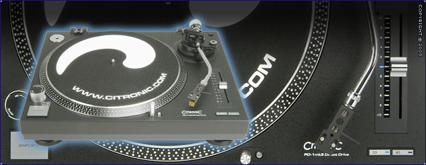 Citronic PD-1 Direct Drive DJ Turntable