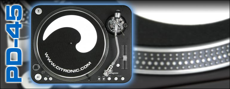 Citronic PD-45 Ultima Direct Drive Turntable