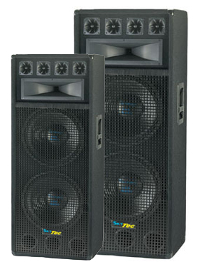 3-way Disco Box 2 x 12&acute;&acute; Woofers 300W Max