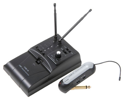 Wireless UHF Guitar Bug System