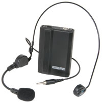 Wireless Headset Microphone for 170.125 - 173.1 MHz