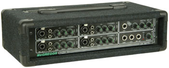 McGregor PA Series 4 Channel Mosfet Mixer Amplifier with Digital Effects 100W